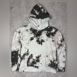 Hollister Hoodie Womens Extra Small Tie Dye Hooded Sweatshirt Outerwear Casual